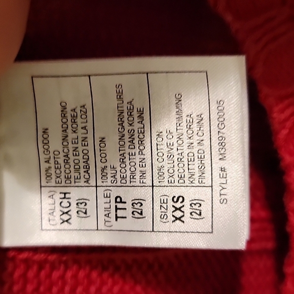 Disney Store Minnie Mouse Sweater - Picture 4 of 5